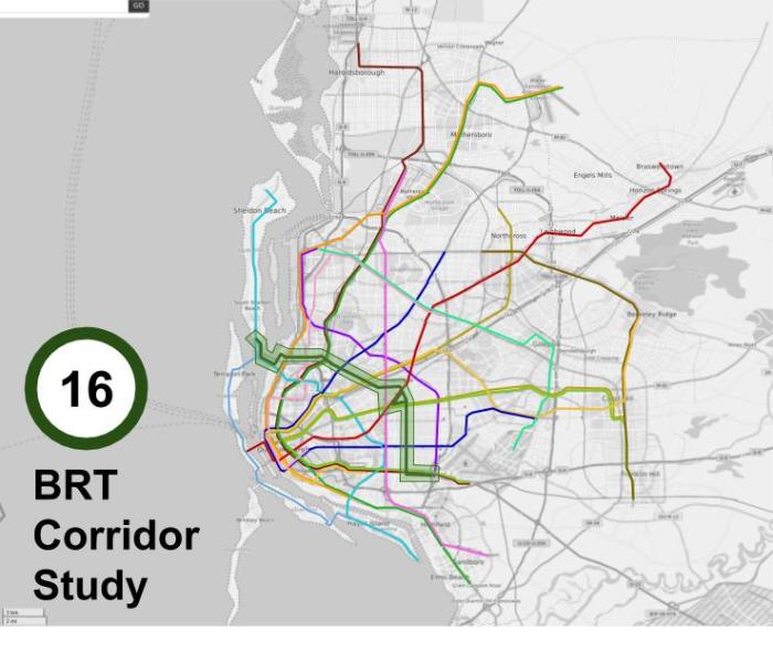 Line 16 BRT Corridor Study